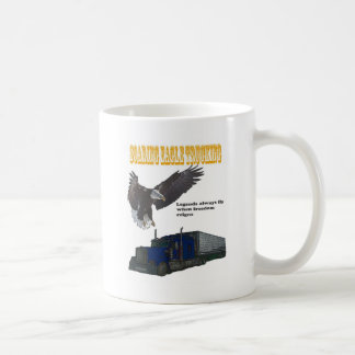 Caneca De Café Transporte por caminhão subindo de Eagle
