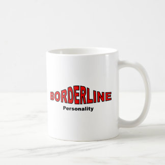 Caneca De Café Transtorno de personalidade da fronteira