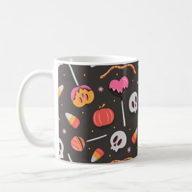 Caneca De Café Tratamentos de Halloween (Esquerda)
