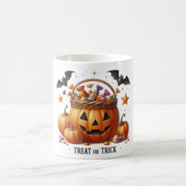 Caneca De Café Tratar Ou Trick