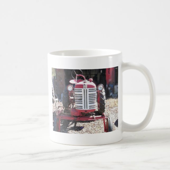 Caneca De Café Trator retro (Direita)