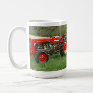 Caneca De Café Trator vermelho