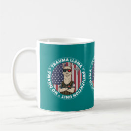 Caneca De Café Trauma Llama EMS Medical Mug - Enfermeiras paraméd