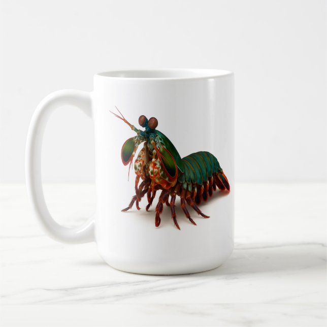 Caneca De Café Travão-arco-íris de profundidade (Esquerda)