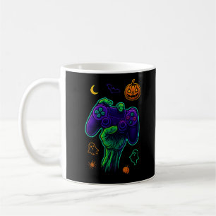 Caneca De Café Travesseiro decorativo de Dia das Bruxas Zombie Ga