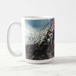 Caneca De Café Travesseiro decorativo de motociclista