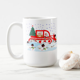Caneca De Café Travessuras do Limpa-Neve do Papai Noel – Destrua