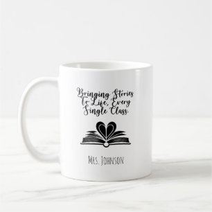 Caneca De Café Trazendo Histórias à Vida, Cada Aula