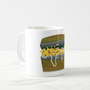 Caneca De Café Treasure Chest