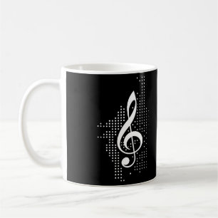 Caneca De Café Treble Clef Music