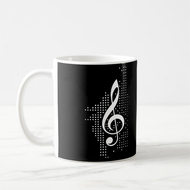 Caneca De Café Treble Clef Music (Esquerda)