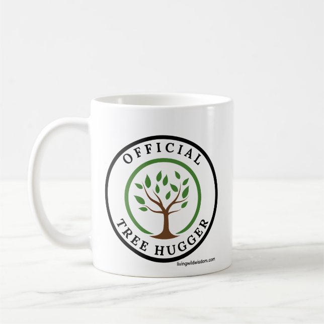Caneca De Café Tree Hugger (Esquerda)