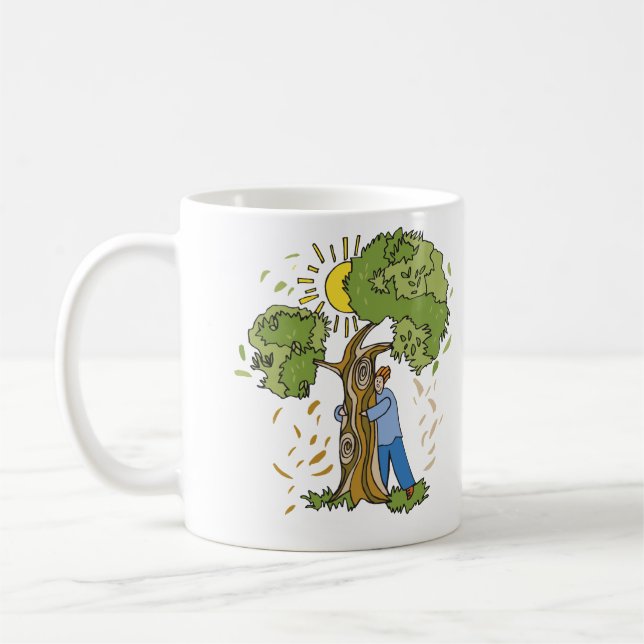Caneca De Café Tree Hugger (Esquerda)