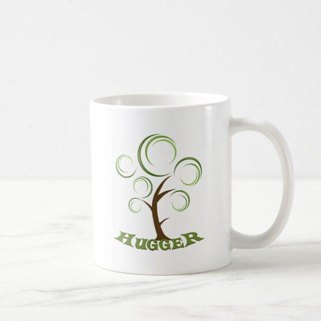 Caneca De Café Tree Hugger (Direita)