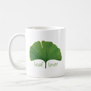 Caneca De Café Tree Hugger, Leaf Lover - Ginkgo