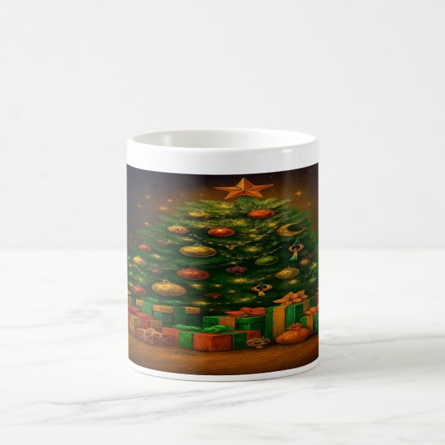 Caneca De Café Tree of Cheer: Holiday Magic Mug (Centro)