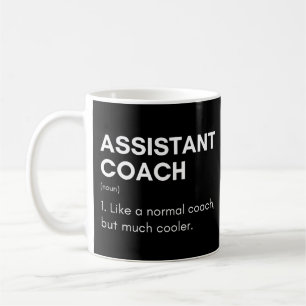 Caneca De Café Treinador Assistente Definição de Instrutor Engraç