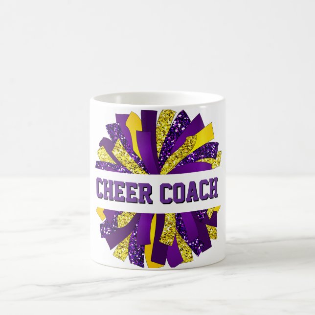 Caneca De Café Treinador Cheer (Centro)