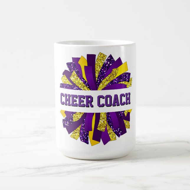 Caneca De Café Treinador Cheer (Centro)
