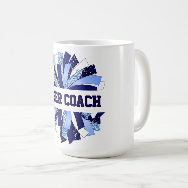 Caneca De Café Treinador Cheer (Frente Esquerda)