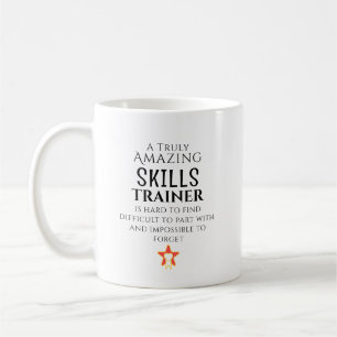 Caneca De Café Treinador com Habilidades Incríveis Difícil de Enc
