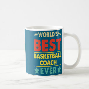 Caneca De Café Treinador de Basquete Mundos Treinador de Basquete