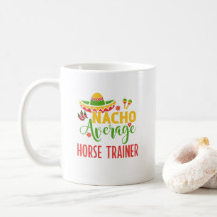 Caneca De Café Treinador de Cavalo em Pista Equestre