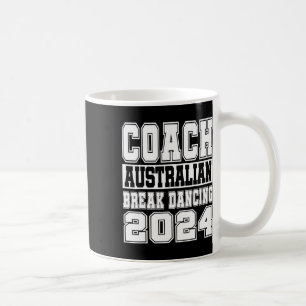 Caneca De Café Treinador de dança australiano Engraçado Coelhando