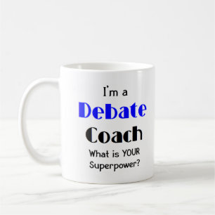 Caneca De Café treinador de debate