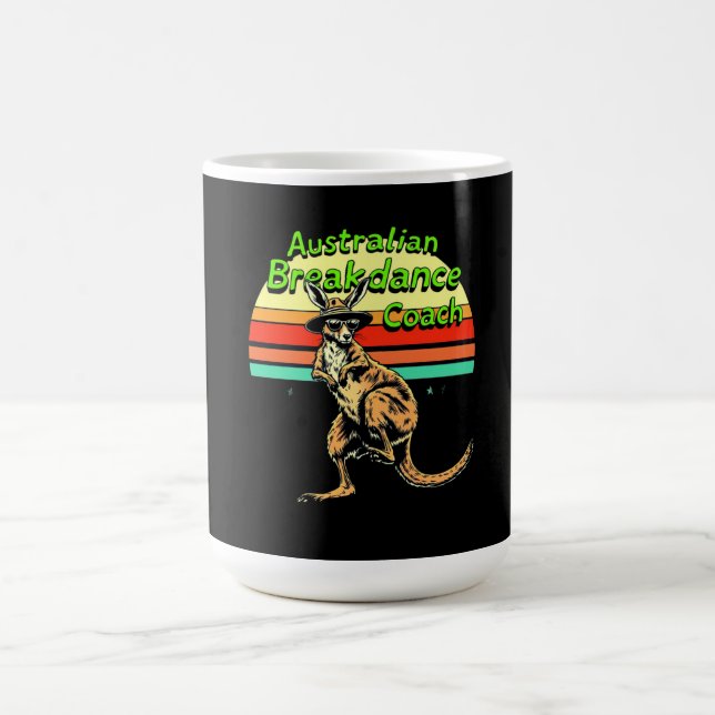 Caneca De Café Treinador de Divisão Australiano - Hip Hop & Break (Centro)