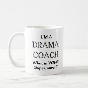 Caneca De Café treinador de drama