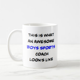 Caneca De Café treinador de esporte para rapazes fantásticos
