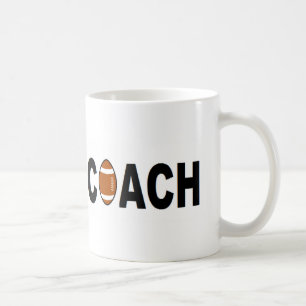 Caneca De Café Treinador de futebol personalizado