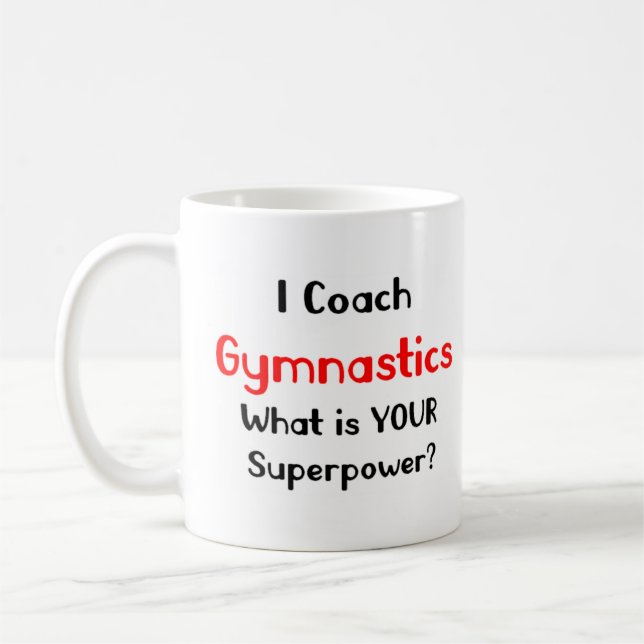Caneca De Café treinador de ginástica (Esquerda)