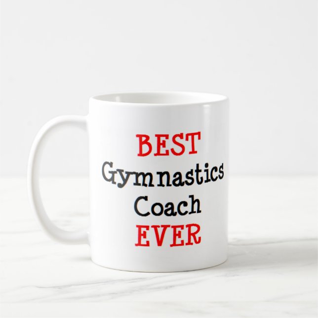 Caneca De Café treinador de ginástica, melhor (Esquerda)