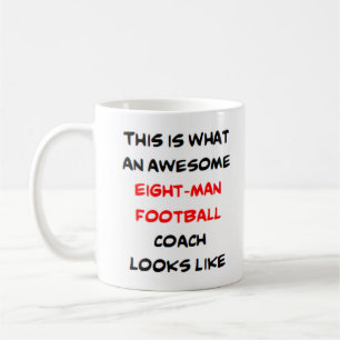 Caneca De Café treinador de oito homens de futebol, incrível