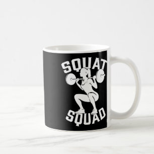 Caneca De Café Treinador de Parceiro de Workout ao Quadrado em Qu