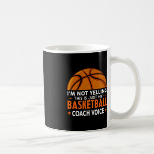 Caneca De Café Treinador Divertido - Lover de Basquete