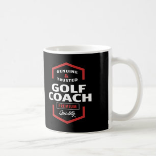 Caneca De Café Treinador do Golf   Ideias de presentes