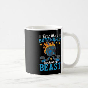 Caneca De Café Treinador do jogador de hóquei em gelo
