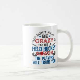 Caneca De Café Treinador Engraçado de Hóquei em Campo (1) 