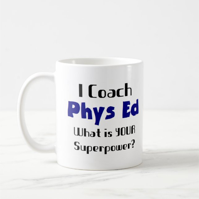 Caneca De Café treinador phys (Esquerda)