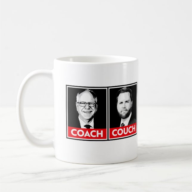 Caneca De Café Treinador vs Couch (Esquerda)