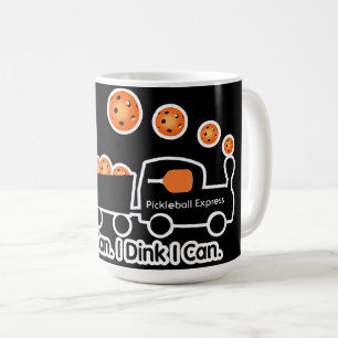 Caneca De Café Treinamento De Pickleball, Eu Acho Que Consigo Bol