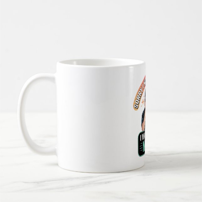 Caneca De Café Treinando Minha Cotação Artificial de Inteligência (Esquerda)