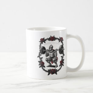 Caneca De Café Treinas Mesmo com Peso de Cavaleiro G
