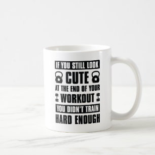 Caneca De Café Treine Duro o Suficiente