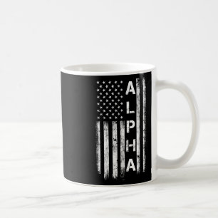 Caneca De Café Treino de Academia Bandeira Alfa Musculação Fitnes