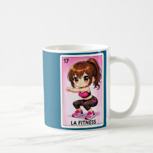 Caneca De Café Treino de ginásio chicana la fitness espanhol mexi