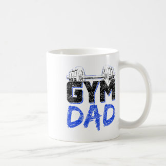 Caneca De Café Treino de musculação com o pai academia condiciona